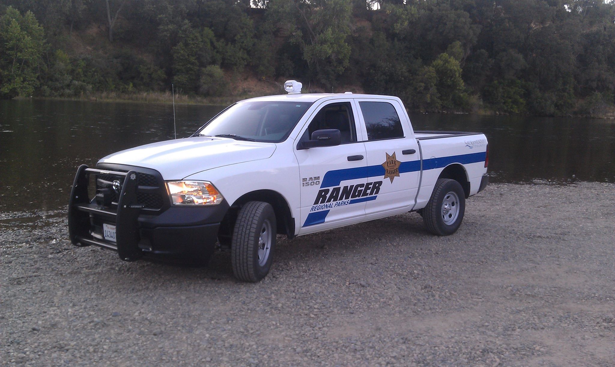 Regional Parks ranger truck