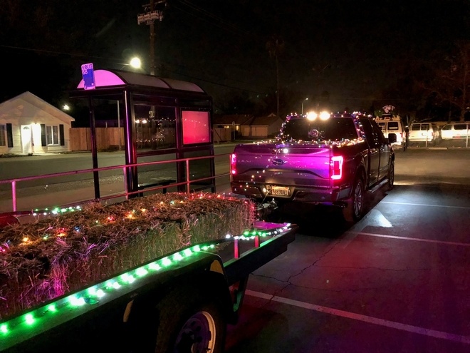 SOPFP Inagural tree lighting and hay ride