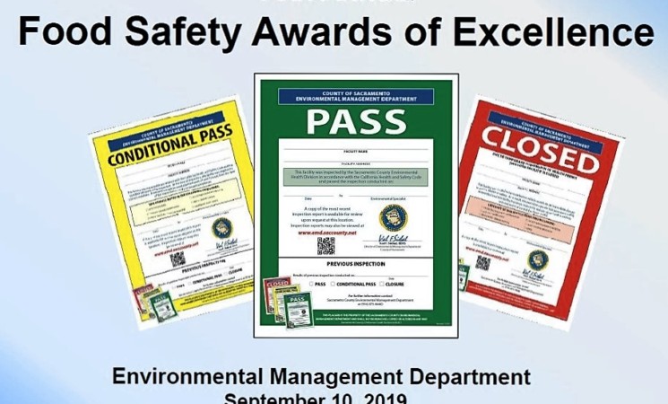 Food safety recognized
