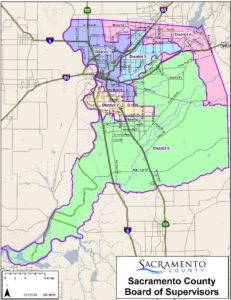 County District map